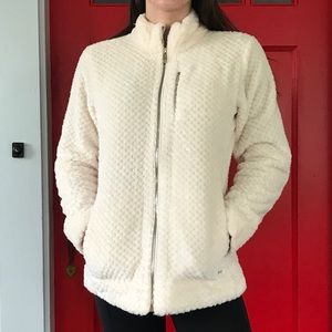 calvin klein fuzzy jacket